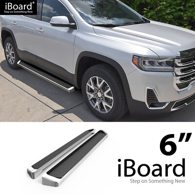 #ad APS Running Board Style Step 6in Aluminum Silver Fit Chevy Traverse 18 24 $229.00