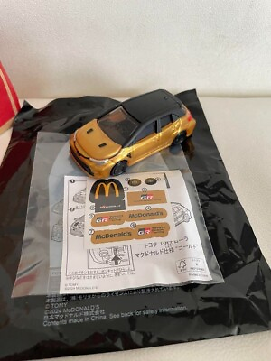 #ad #ad Tomica TOYOTA GR COROLLA GOLD 2024 McDonald Happy Meal Toy JAPAN NEW $24.88