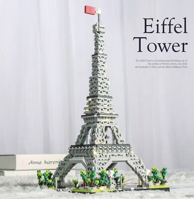 #ad Eiffel Tower Building Blocks Mega Set 3585 Pieces $100.00