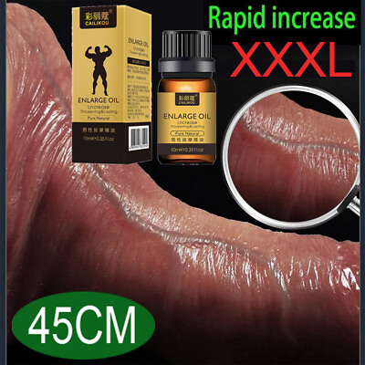 #ad 100% Natural Penis Enlarger amp; Penis Growth Oil Faster Enhancement Enlargement US $7.99