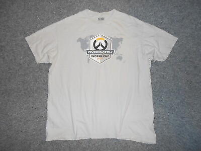 #ad BLIZZARD GAMING 2017 OVERLAND WORLD CUP MENS 2XL T SHIRT $9.99