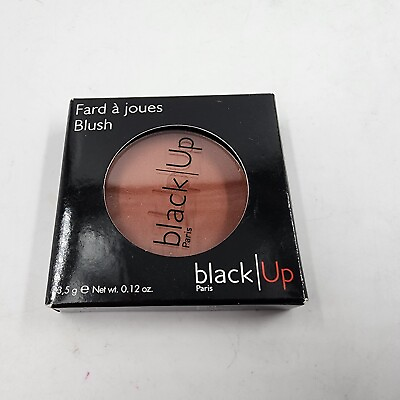 #ad BLACK UP Blush Silky Formula Matte Iridescent Finish Shade NBL 10 0.12 fl oz $13.15