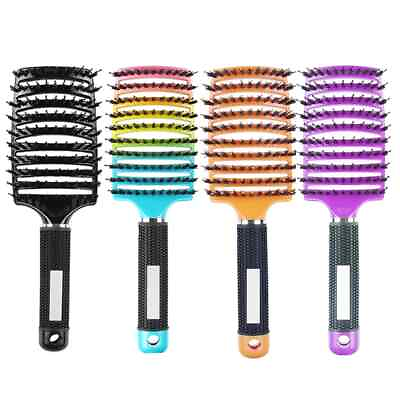 #ad Hair Brush Scalp Hairbrush Comb Professional Women Hairdressing Supplies brushes $16.55