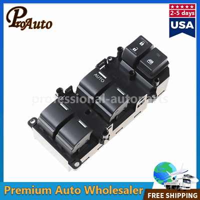 Electric Power Master Window Switch Control For Honda Accord 2008 2012 $24.99