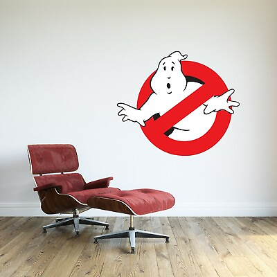 #ad Ghostbusters Logo Wall Decal Cornhole Wall Decor Art Mural Vinyl Sticker $39.95