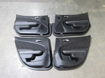 #ad 2020 CHARGER SCAT PACK COMPLETE POWER COVER INTERIOR DOOR TRIM PANEL BLACK SET $1000.00