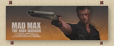 #ad NYCC 2018 Mad Max The Road Warrior Giclee Print Limited Poster # 75 36x12 $85.00