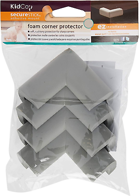 #ad Foam Corner Protectors 4 Pack Grey $12.88