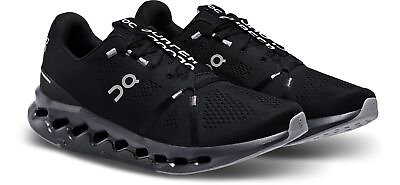 #ad NEW Men#x27;s On Brand Black Cloudsurfer Shoes Cloud CloudTec OC Cushion Sneakers $199.95