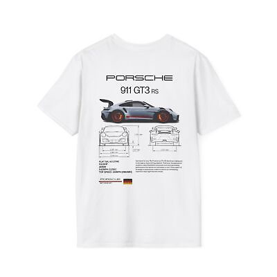 #ad Porsche 911 GT3RS Unisex T Shirt Unisex T shirt Porsche 911 GT3RS Shirt $25.46