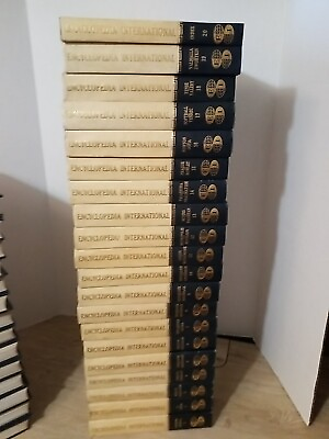 #ad Encyclopedia International 20 Volume Set 1964 First Edition $212.00