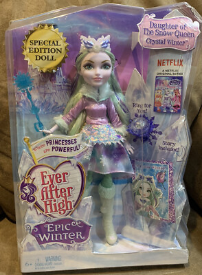 #ad EVER AFTER HIGH EPIC WINTER DOLL SPECIAL EDITION RARE DAUGHTER OF SNOW WHITE $199.00
