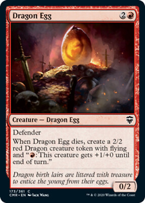 #ad 4x Dragon Egg MTG Commander Legends NM Magic Regular $3.85