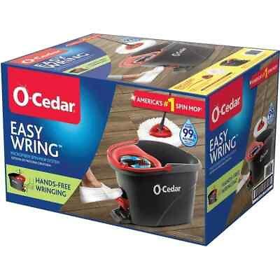 #ad O Cedar EasyWring Spin Mop amp; Bucket System $29.73