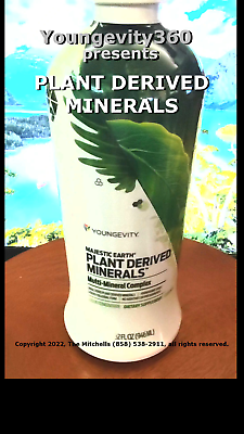 #ad Youngevity360 Plant Derived Minerals Wallach Ships Free 100% Forever Guarantee $30.99
