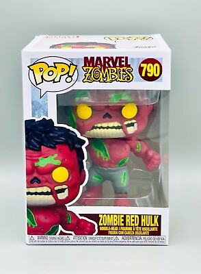 #ad MINT Marvel Zombies Red Hulk Funko Pop Figure #790 with ECO Protector IN STOCK $18.99