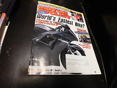 #ad Motorcyclist Magazine Motorcycle News amp; Reviews 1996 October $5.49