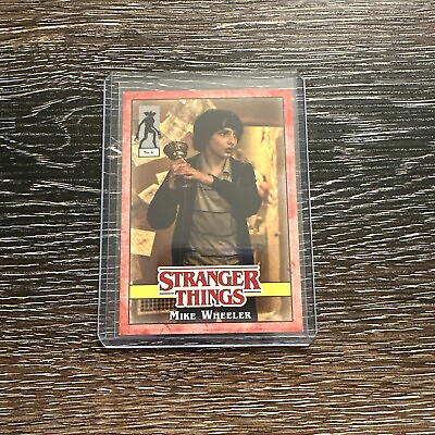 #ad 2019 Stranger Things Welcome To The Upside Down Mike Wheeler Red 03 50 $39.99