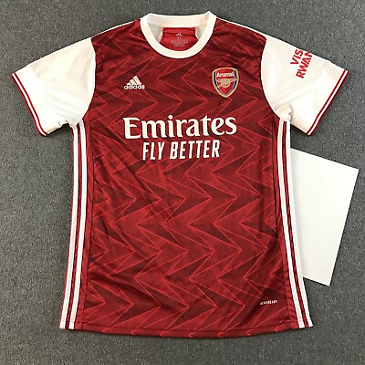#ad Adidas Arsenal FC Soccer Jersey Mens XL Red 2020 2021 Home Adult #5157 $35.00
