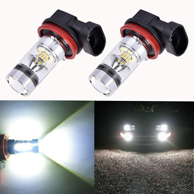#ad For Honda CRV CR V 2007 2014 LED Fog Lights Bulb 6000K White High Power 80W Lamp $10.49