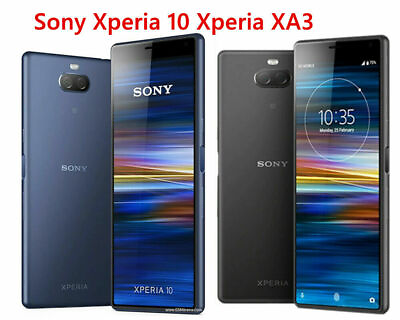 #ad Unlocked Sony Xperia 10 XA3 I3113 I4113 Fingerprint 64GB Smartphone New Sealed $119.00