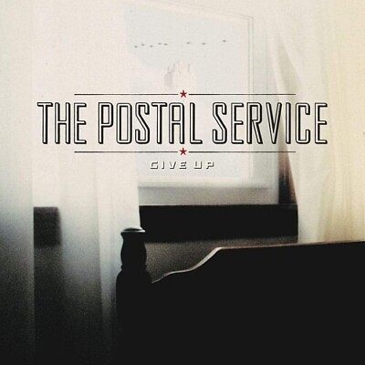 The Postal Service Give Up Blue w Metallic Silver New Vinyl LP Blue Colo $26.94