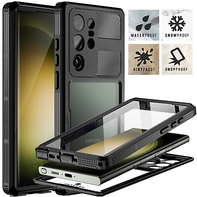 #ad #ad For Galaxy S23 S23 S23 Ultra Waterproof Case Shockproof Plus Screen Protector $16.98