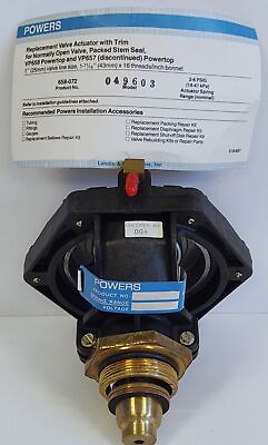 #ad Powers 658 072 HVAC Replacement Valve Actuator with Trim $197.93