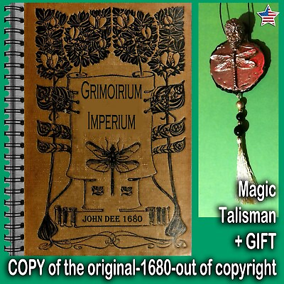 #ad Antique Book Grimoire Magic Rare Esoteric Manuscript Occultism Manual Witchcraft $134.10