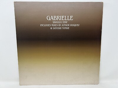 #ad Gabrielle – Should I Stay 2000 House Tribal 12 inch vinyl record $22.95