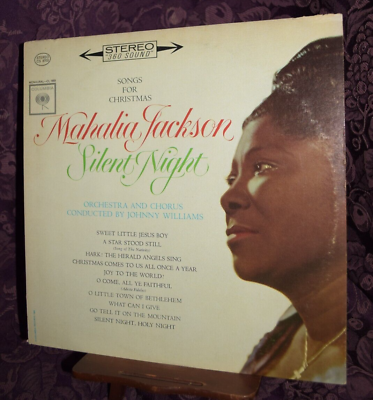 #ad Mahalia Jackson LP Songs For Christmas Silent Night NM VG Nice $10.00