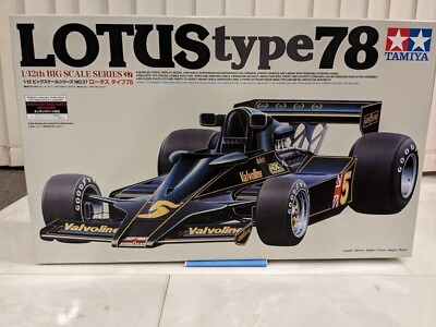 #ad Tamiya 1 12 Big Scale Series No.37 Lotus Type 78 with Etching Parts Model 12037 $115.72