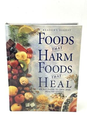 #ad Reader#x27;s Digest Foods that Harm Foods that Heal Cook Book Large Hardcover 1997 $12.50