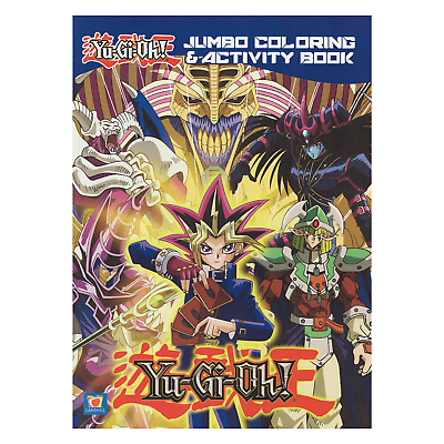 #ad Yu Gi Oh Jumbo Coloring amp; Activity Book: Epic Adventure for Kids 80 pages $5.99