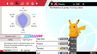 #ad Pokemon Sword and Shield 6iv Shiny Pikachu FAST DELIVERY $1.99