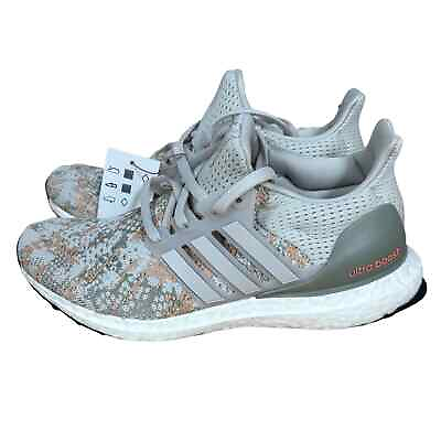 #ad adidas Women#x27;s Ultraboost 1.0 DNA Sneaker Womens Size 6 New Grey Coral Fusion $65.00
