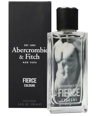 #ad Abercrombie amp; Fitch Fierce 3.4 oz 100ml Eau De Cologne For Men Brand New Sealed $33.95