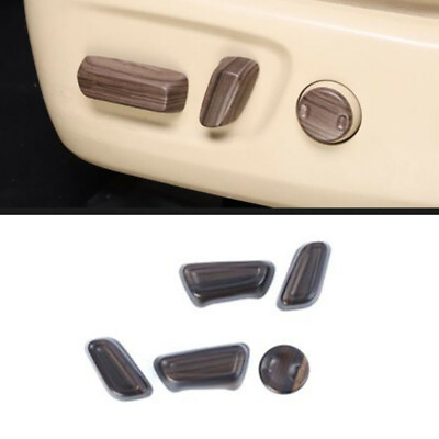 #ad Wood Grain 5X Seat Adjustment Switch Cover Trim For Toyota Highlander 2021 2022 $24.99