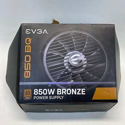 #ad EVGA 850W Modular BQ Power Supply Black VG $69.99
