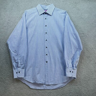 #ad Lorezen uomo men#x27;s 17 inch dress shirt button down long sleeve $19.99