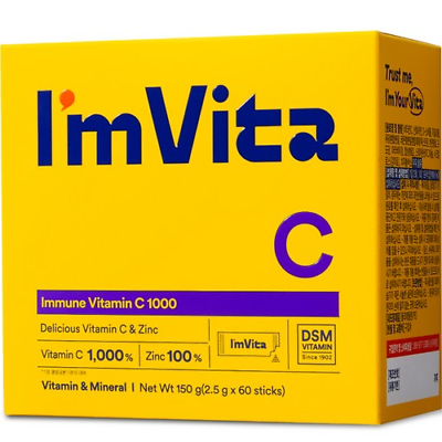 #ad I#x27;m Vita Immune Vitamin C 1000 60p 150g 1EA $36.70