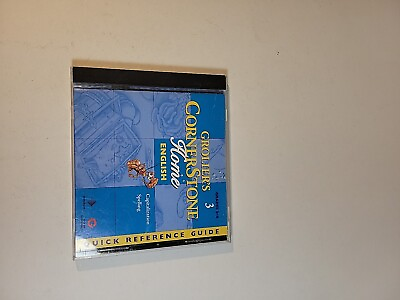 #ad Grolier#x27;s Cornerstone Home English Grades 3 4 Vol. 3 PC Mac CD Rom 1998 $10.88
