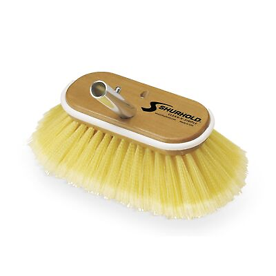 #ad 955 6 Inch Medium Bristle Brush Deck Brush with Yellow Polystyrene Bristles $41.64