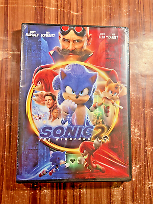 #ad Sonic The Hedgehog 2 DVD Jim Carrey James Marsden Action Comedy Movie 2022 NEW $8.99