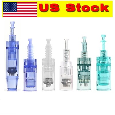 #ad 10 50PC Replacement Cartridges for Anti wrinkle Anti Acne Scars Beauty Pen USA $15.29