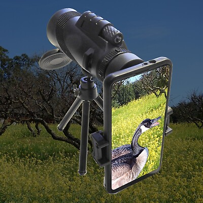#ad 50X60 Zoom HD Monocular Telescope Day Night Vision w Tripod Clip for Phone us $9.99