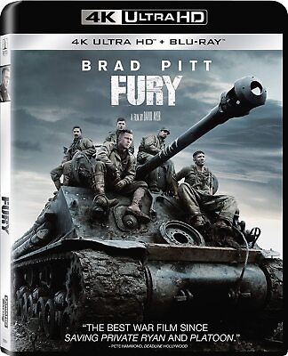 #ad New Fury 4K Blu ray Digital $15.50