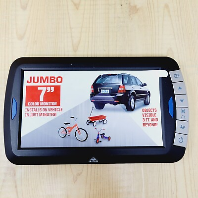 #ad PEAK PKC0BU7 Wireless 7 Inch Back up Camera SCREEN ONLY MISSING CAMERA $49.97
