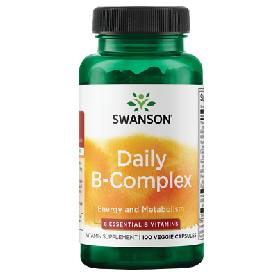 #ad Swanson Daily B Complex 100 Vegan Caps $9.18