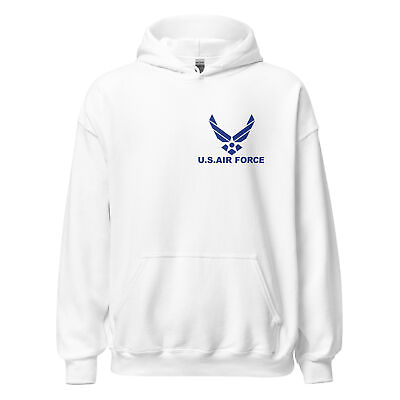 #ad US Air Force Logo Hoodie American Military USAF Hoodie Men amp; Women $49.99